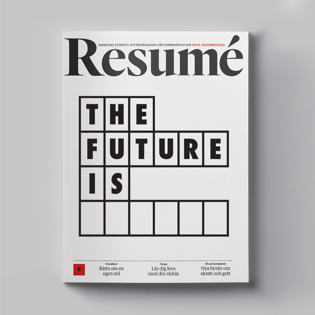 Bold designs 2022 end-of-year cover for Resumé Thumbnail